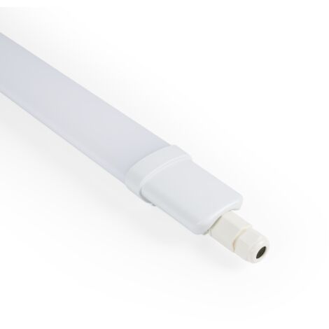 Barcelona Led – Réglette LED étanche 120 cm – 36W – 3400 lm blanc froid (6500K) – IP65 pour environnements difficiles – Installation simple - 3400lm
