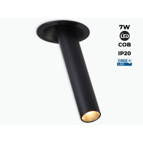 Barcelona Led – Spot LED encastré orientable 200mm – Zoom 15° à 60° – Température 2800K – CRI > 95 – Installation encastrable sans entretien