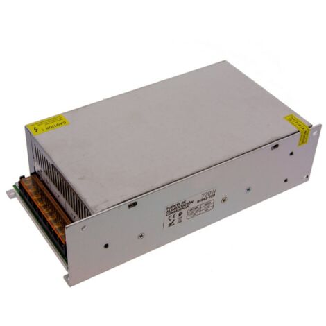 Barcelona Led – Transformateur 230V 12V 720W 60A – Tension de sortie ajustable pour rubans LED – Protection surtension et surcharges – Boîtier métallique ventilé