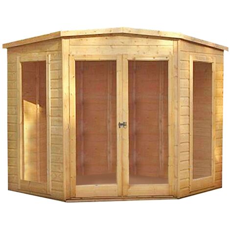 Barclay Shiplap Summerhouse Garden Sun Room Approx 7 x 7 Feet