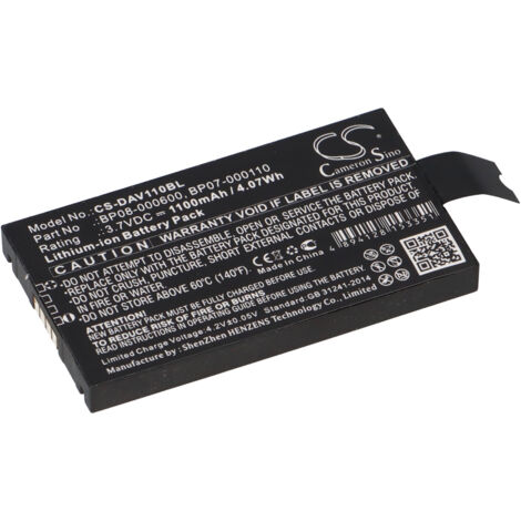 Barcodescanner-Akku Datalogic Memor NFP 1100mAh 3,7V