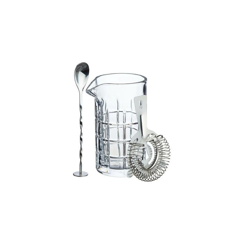 Image of Mixing Glass And Strainer Set - Barcraft