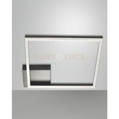 BARD PLAFONIERA NERA A LED 3000K - 39W - 3880 lm  DIMMERABILE 45CM C/ACCESS