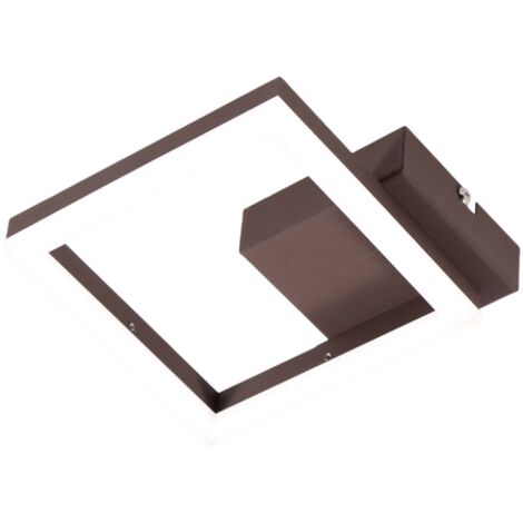BARD plafonnier LED moderne 11W Corten 3394-24-361 Fabas Luce