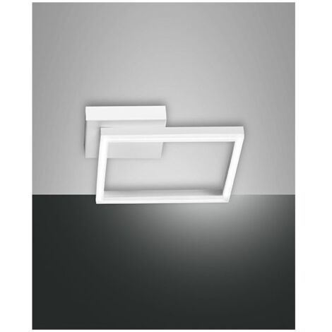 BARD plafonnier LED moderne 22W Blanc 3394-23-102 Fabas Luce
