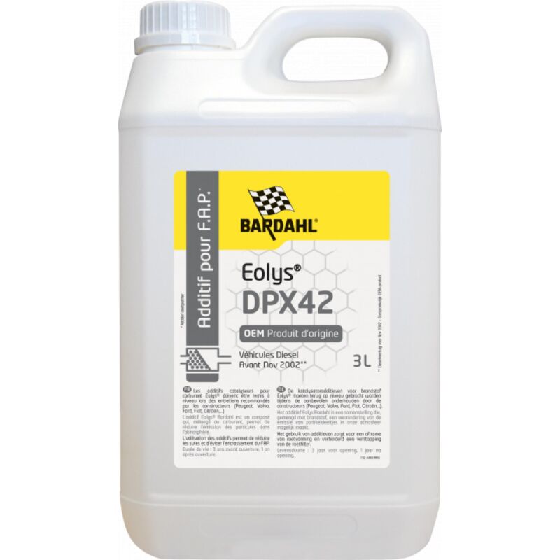 Bardahl - Cerine Speciale Fap Additive Eolys Dpx42 3 Litres -bidon-