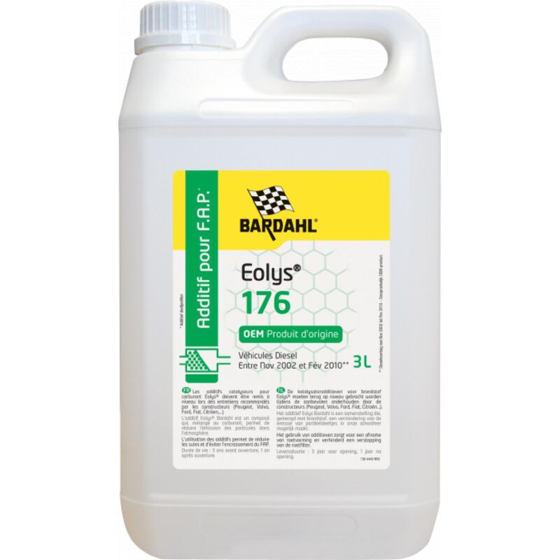 Bardahl - Cerine Speciale Fap Additive Eolys 176 3 Litres -bidon-