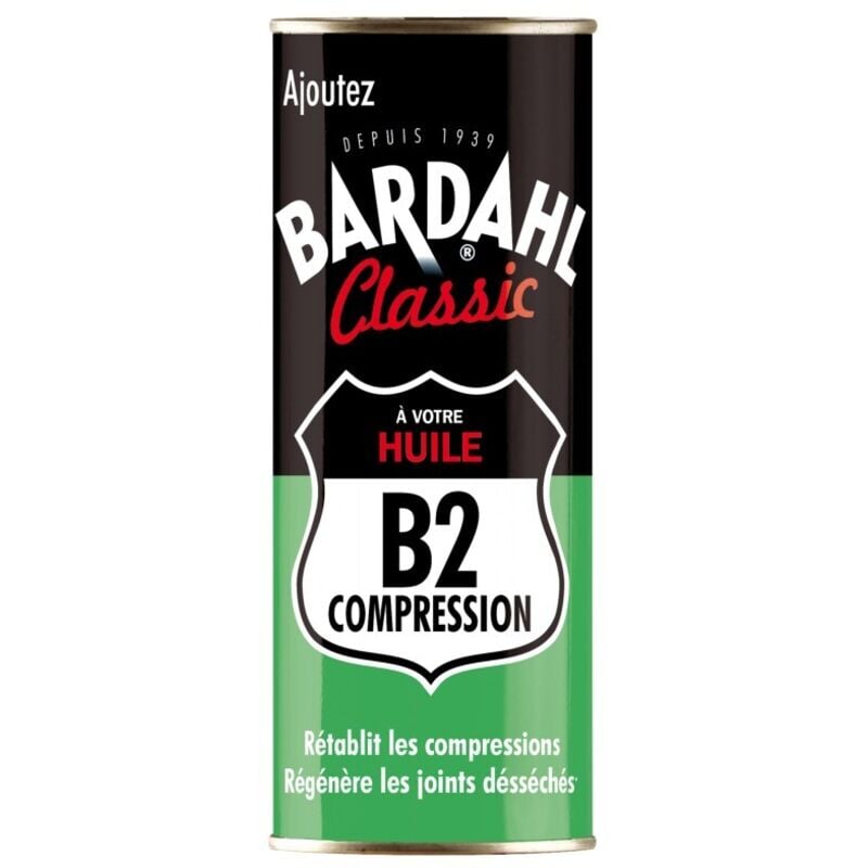 Bardahl - Traitement huile B2 - Compression moteur - 400 ml