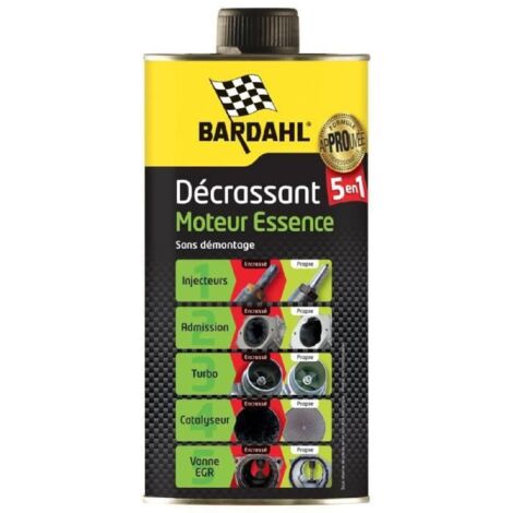 BARDAHL Decrassant moteur Essence 5 en 1 - 1 Litre