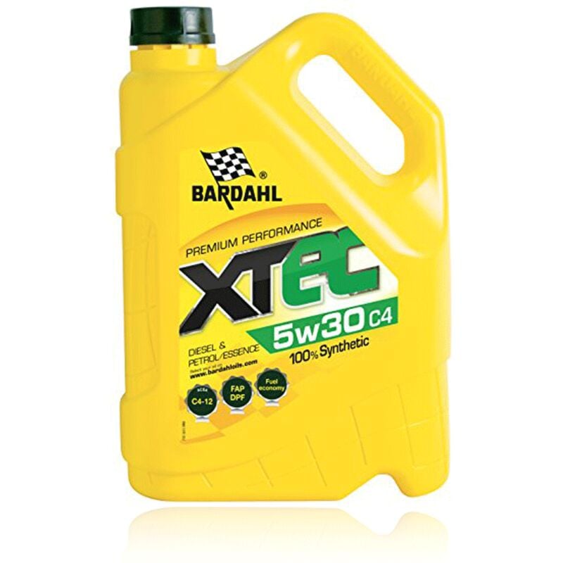 Bardahl - Huile 5W30 - xtec 100% synthèse C4 - 5L