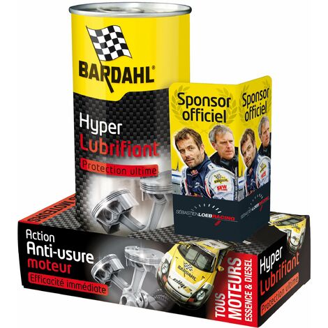 BARDAHL Hyper Lubrifiant Anti Usure Moteur 400ml