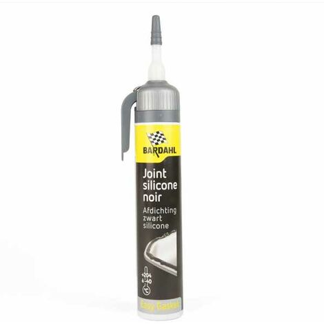Bardahl – Joint silicone noir 200 ml – Étanchéité pour moteurs et composants mécaniques – Résiste aux huiles et liquides de refroidissement