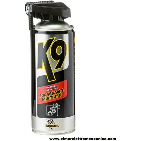 BARDAHL K9 SGRASSANTE MULTIUSO Spray energetico 400 ml 450848
