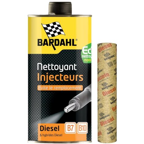 Bardahl – Nettoyant injecteur diesel 1L – Supprime les problèmes d’encrassement – Pour anciennes et nouvelles motorisations – Améliore la performance moteur