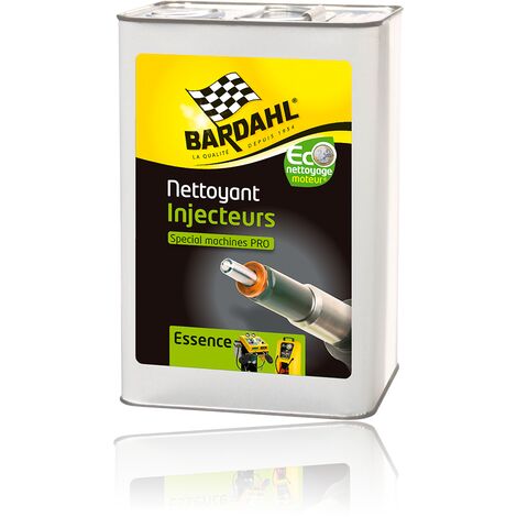 Bardahl – Nettoyant injecteur essence 5L – Améliore efficacité moteur – Réduit consommation carburant – Protège injecteurs et pompes