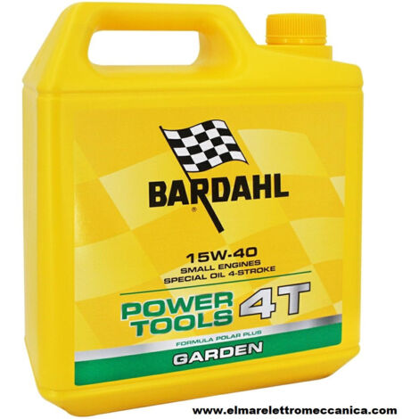 BARDAHL Olio 15W-40 4 Tempi Garden Power tools 4T 5 lt 450539