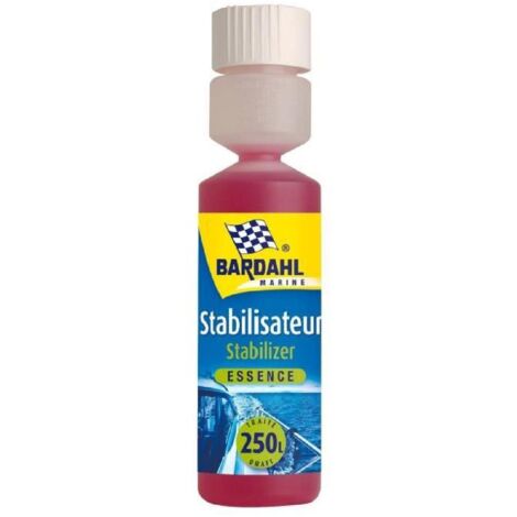Bardahl – Stabilisateur d'essence 24 mois – 250ml – Nettoie et lubrifie – Compatible moteur EFI – Évite les pannes liées à l'éthanol