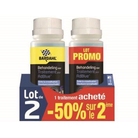 Bardahl – Traitement Adblue 200ml – Nettoyage système injection – Évite cristallisation urée – Améliore durée vie système SCR