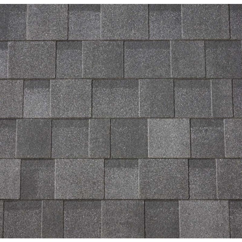Bardeaux asymétriques Premium noir-anthracite 3m²