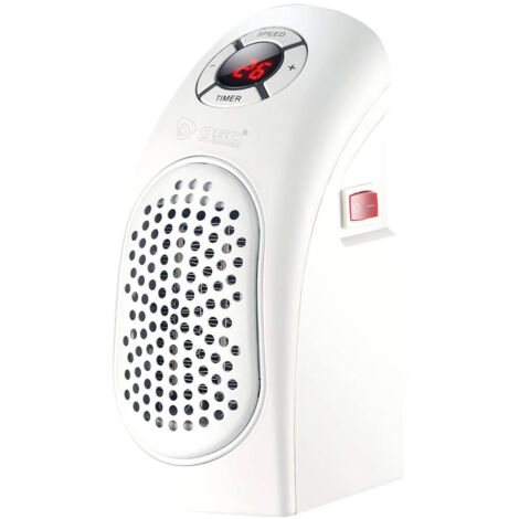 Bardei 400W Mini-Steckerheizgerät – Weiß