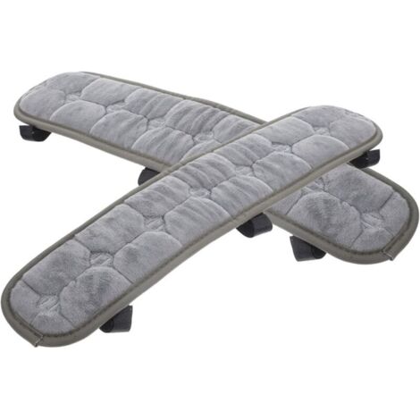Bardusch 1 paire d'accoudoirs de chaise - Pour accoudoirs de chaise - Pour chaise de bureau - Avec accoudoirs - Pour chaise de bureau - Repose-mains - Table de jeu - Sangle de fauteuil roulant
