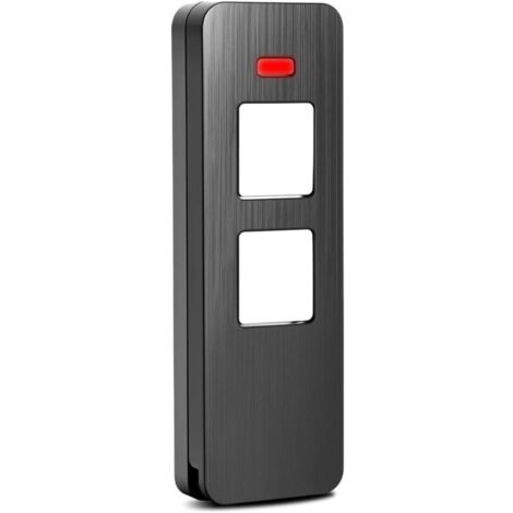 Bardusch 1 pièce de rechange pour émetteur manuel S0mm, ouverture de porte de garage 868,8 MHz, 2 canaux, télécommande pour SOMloq2, 4018V0004 / 4015862001900 / S10019-00001