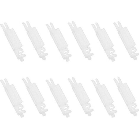 Bardusch-12 Pièces Bande de Garniture Pare-Brise Pince Fixe Clips Auto Attache Pare-Chocs
