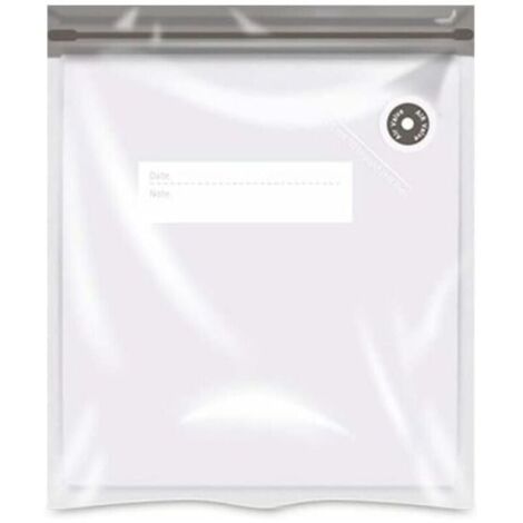Bardusch-12PCS Sac sous Vide Réutilisables Sacs de Conservation Sacs sous Vide Alimentaires Sac Congelation Sac Stockage pour Fruits Viande Poissons Pain