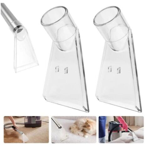 Bardusch - 2 Pcs Buse Aspirateur Eau 38mm, Embout Shampouineuse pour Aspirateur, Suceur Injecteur Extracteur en Plastique, Embout Aspirateur