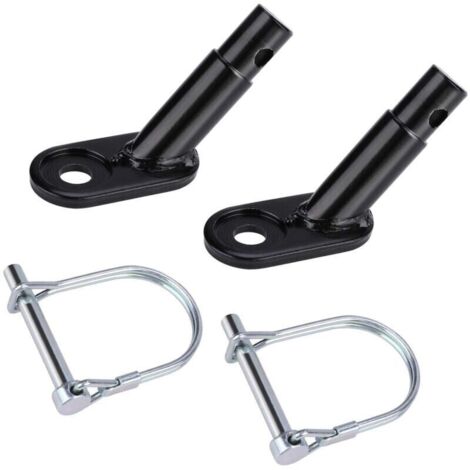 Bardusch-2 pcs Coupleur de remorque de vélo Achement de connecteur d'attelage de remorque de vélo pour Enfant Animal Domestique