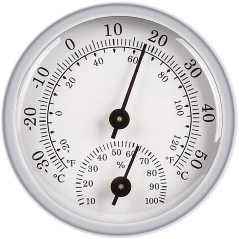 Bardusch-2 Pièces Mini Thermomètre Intérieur Extérieur Hygromètre Sans Fil 2-en-1