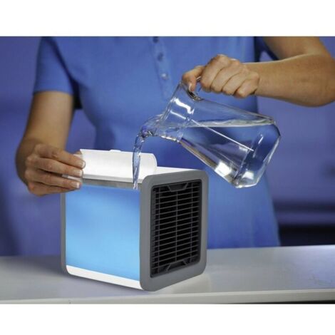 Bardusch-212421 Climatiseur humidificateur et chromothérapie portable avec lumière 7 LED