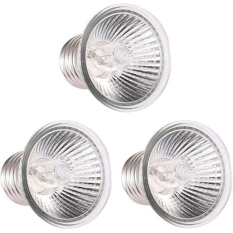 Bardusch-25W Chaleur Lampe UVA UVB Lampe De Réchauffement Ampoule De Chauffage, pour Reptiles Lézard Tortue Aquarium (Ampoule 3)