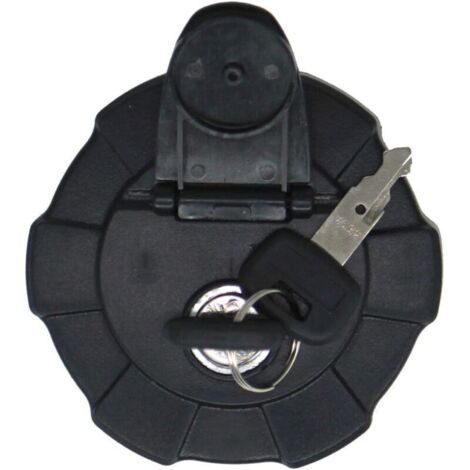 Bardusch - 265-8575 2658575 CA2658575 Bouchon de carburant 2 clés Compatible avec Caterpillar Mini Pelle 303.5C 303.5D 303.5E Chargeur sur pneus compact 901C 901C2 Compatible avec pelle Kubota SVL75 S