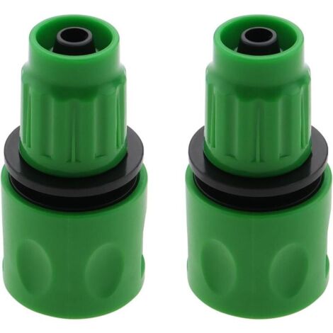 Bardusch 2PCS Connecteurs de Tuyau Extensibles 67,3x34,2MM Adaptés Aux Tubes Télescopiques avec Un Diamètre Intérieur de 8 à 10 Mm Kit de Réparation de Tuyau d'arrosage pour Jardin Terrasse Vert
