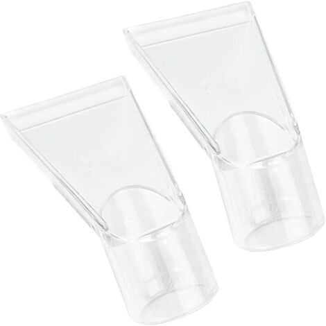 Bardusch 2Pcs Embout Buse Aspirateur Pivotante Aspirateur Eau Embout Suceur injecteur extracteur Buses de Brosse TêTe Pivotante Aspirateur Buse de Brosse Shampouineuse Aspirateur Aspirateur de Siège d