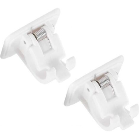 Bardusch - 2pcs Support De Tringle à Rideau Auto-adhésif Pour
