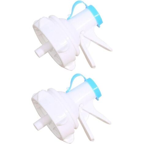 Bardusch-2Pièces Robinet Distributeur D Eau Réutilisables Plastique pour Bouteilles Valves à Eau Accessoires de Distributeur D Eau Compatible avec Pompes et Filtres à Eau 8x5x5cm