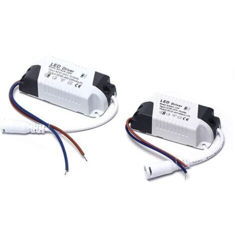 Bardusch-2x Driver LED, 24 36 W, transformateur pour plafonnier LED, alimentation panneau LED, connecteur DC pour plafonnier LED (24 36 W)