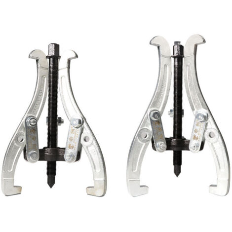 Bardusch-3 Pièces Extracteurs de Roulement à 3 Mâchoires 75mm 100mm 150mm 3 Bras Mâchoires Réversibles pour Démontage Arrache de Roulement Extérieur Intérieur