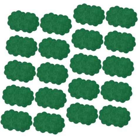 Bardusch 40 dessous de plat Tapis De Pot De Fleurs Ronds Respirants Et Drainants pour Pots De Fleurs Coussins De Base pour Bonsaïs Et Plantes Dintérieur