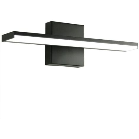 Bardusch-40cm LED Miroir Salle de Bain 8W 800LM Blanc Froid 6000K, Pas de Flash Salle de Bain Miroir Lumire IP44 230V