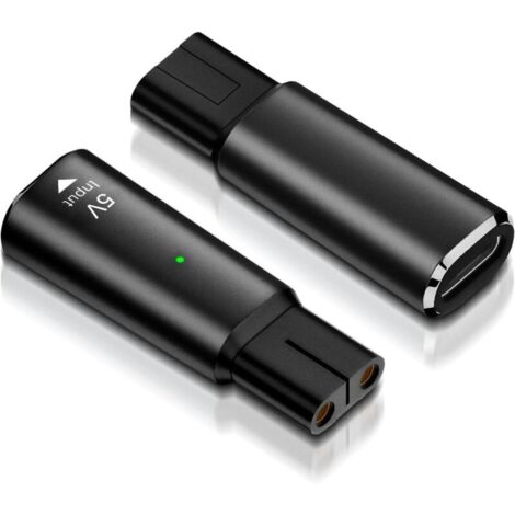 Bardusch 5V USB C Chargeur Adaptateur Chargeur convertisseur Compatible avec Philips Norelco One Blade Rasoir