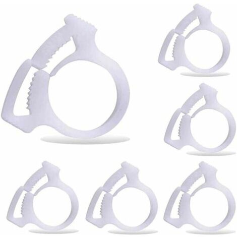 Bardusch-6 pièces B15 pinces de fixation du tuyau de balayage de piscine, convient pour le nettoyeur de piscine Polaris 180 280 360 380 480