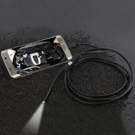 Bardusch-7MM 1.5M USB endoscope caméra d\'inspection 640480 téléphone/1280720 PC pour Android