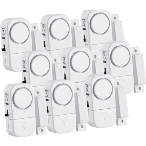 Bardusch - 9 mini-alarmes pour portes et fenêtres