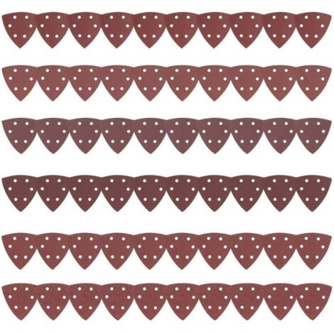 Bardusch-90 Feuilles Abrasives, Papier de Ponçage, Papier de Verre, Papier a Poncer, Papier Abrasif, Papier Poncer, Papier Ponceuse Triangulaire Mouse, Grain 40/80/120/180/240/320/400/800