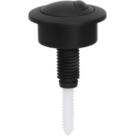 Bardusch A （8.7×5.8×5.8cm） (noir)Robinet de chasse d'eau à poignée de WC flotteur pour Siamp pour Optima 49 Noir Bouton poussoir de WC Double Flush Pour Twyford Convient à une variété de marques de to