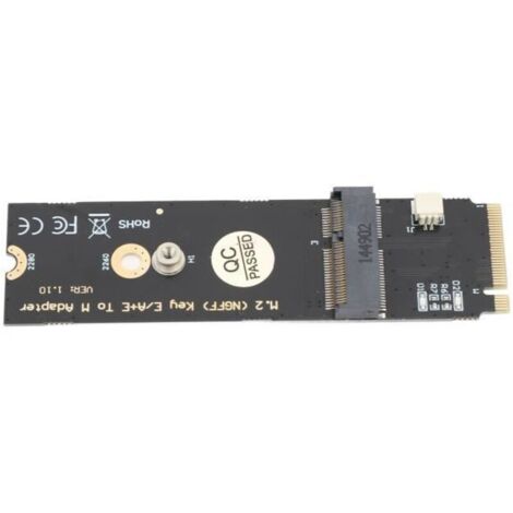 Bardusch-Adaptateur M.2 NGFF A E Key -  - WiFi Bluetooth - Compatible AX200 AX201 AX210 - PCIe x1 USB2.0