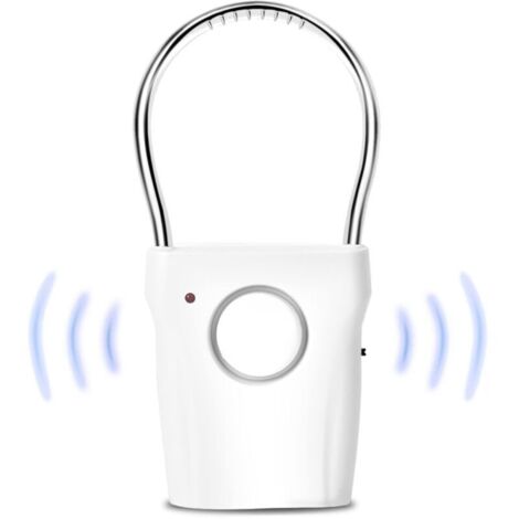 Bardusch-Alarme de Porte et Fenêtre, Alarme Antivol Alarme sans Fil Anti-Intrusion pour Poignée de Porte, Fenêtre, Sécurité Maison Contre Cambriolage, 120dB